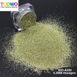 Bulk Supplier Plant-based Holographic Colors Cosmetic Biodegradable Vegan Glitter for Body Cosmetics Crafts DIY