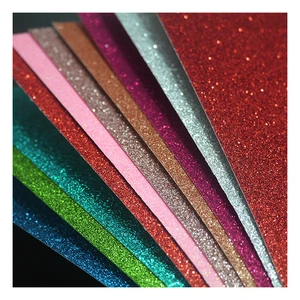Color Glittered Paper Glitter Cardstock Paper Gold Glitter Paper A4 250gsm for Decoration