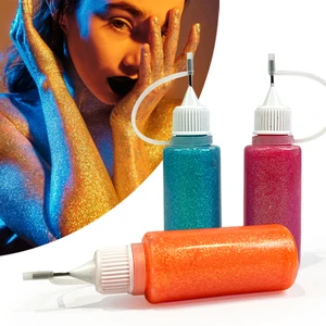 Body Glitter Gel Long Lasting Waterproof Shimmer Sparkle Makeup For Party Festival