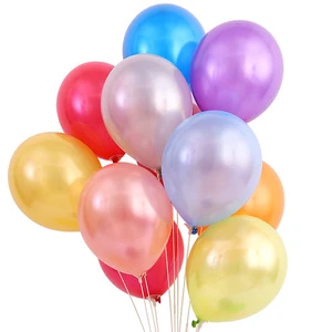 12 Inch Pearl Latex Balloons-Eco-Friendly & Durable Helium-Filled Party Decorations for Birthday Wedding More