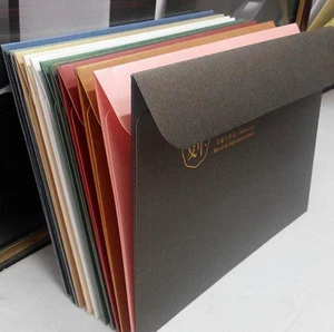 Custom Size Color Paper Invitation Gift Card Wedding Envelope