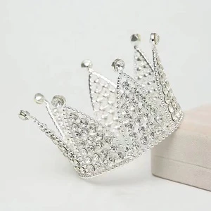 Cake Toppers Party Supplies Baking Cake Decoration New Birthday Multi-diamond Crown Bride Decorative Tiara