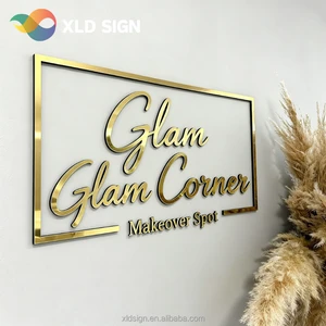 Custom Shop Names Wall logo Beauty Salon Sign Business Signs logo for Indoor
