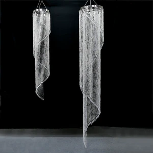 DD220223-1 LUCKYGOODS Unique Hanging Acrylic Beaded Wedding Ceiling Hanging Decorations
