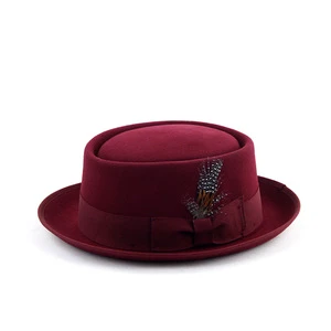 LiHua a Special Christmas Custom New Fashion Porkpie Hats 2021 the New Craft Christmas Hats