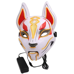 Party LED Light up Mask, Animal Fox Mask