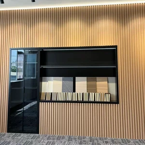Modern Style Soundproof Acoustic Panels Waterproof Ceiling Wall Divider Hotel Hall Bank Commercial Spaces