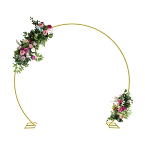 7.2 Ft Balloon Arch Frame Ceremony Backdrop Stand Circle Balloon Wedding Arch