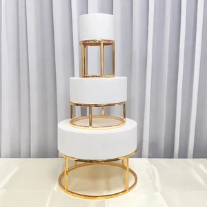 Wedding Decoration & Supplies wedding decoration & supplies Wedding & Birthday Party Decorative Supplies Cake Dessert Display Stand for Christmas & Graduation Metal Table Trays and Stands