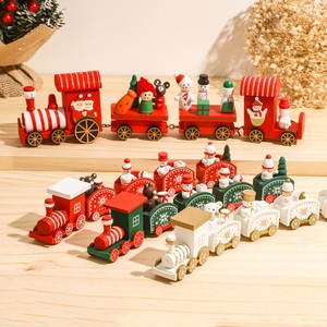 2025 Merry Christmas Train Home Decorations Christmas Ornament Xmas Navidad Noel Gifts Happy New Thanksgiving Holiday Supplies
