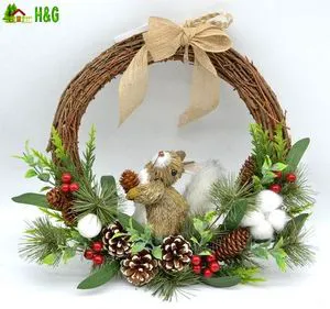 Natural Christmas Wreath with Pinecones: a Rustic and Authentic Decoration