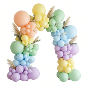 Decorative Plastic Balloons R18-45CM Pastel Colors Circle for Birthday Back School Wedding Party Easter Halloween Christmas