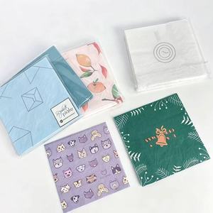 Custom Wedding Paper -Multi-Color Cute Disposable Paper for Wedding Reception Bridal Shower Party Table Decor