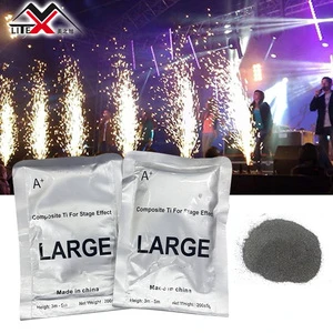 Outdoor Wedding Stage Effect Sparkler Machine Compound Titanium Powder for Cold Spark Machine