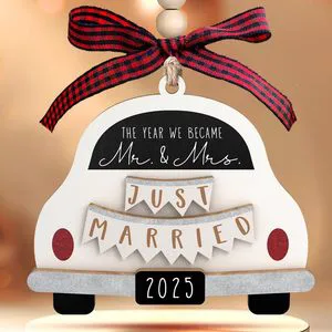 Modern Wooden Mr & Mrs Wedding Sign-Customizable Size & Color Carton Packed Bridal Shower Gift for Couples