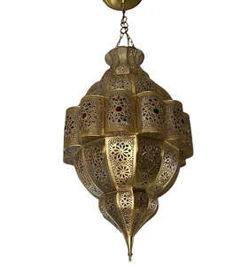 Modern Luxury Hanging Lanterns Traditional Style Moroccan Lamps Equipped with Certified Premium Fittings Ceiling Pendant Lights