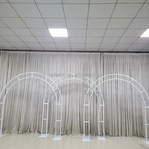 FURUN Factory Design Heavy Duty Gold Metal Arch Stand Flower Frame Backdrop Wedding Event Birthday Party Decoration