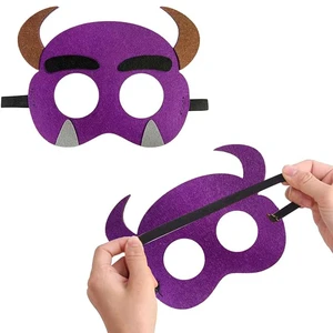 Wholesale High Quality Eco-friendly Felt Children's Halloween Party Eye Masks for 2-4 Years Customized Color & Pattern