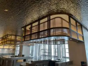 Modern Stainless Steel Ceiling System Custom Waterproof Durable Decor Metal Ceiling For Apartment Outdoor Villa Hotel Lobby