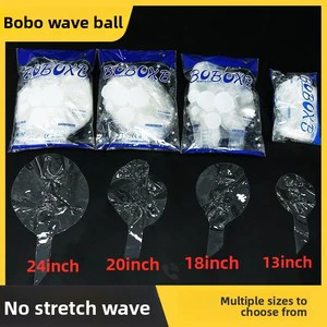 Birthday Party Supplies Wholesale Round Rose Flower Led Clear Transparent Balloons Wide Mouth Bubble Bobo Balloon Party Ballons
