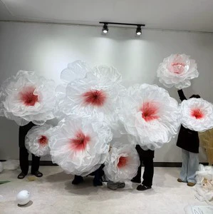 High-end Modern Customized Extra Ceiling Hanging Giant Artificial Wedding Florals for Decoration