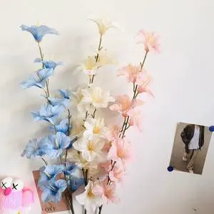 Wedding Simulation Ceiling Narcissus Flower Trumpet Flower Wedding Hall Decoration Home Decoration