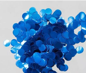 Small Round Shape PET Sequins Colorful for Wedding Decor Birthday Party Balloon Filling Cake Topper Confetti Supply