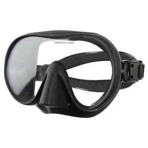 High Quality Silicone Scuba Snorkeling Mask Tempered Glass Lens Diving Mask For Adults
