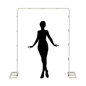 China Manufacturer Square Party Arch Metal 2m High Balloon Arch for Wedding Decoration