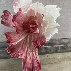 Pupupig Realistic Handmade Artificial Paper Flowers Large Size Colorful Decorative Wedding Christmas Mother's Day