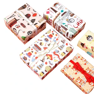 All Occasion Gift Wrapping Craft Paper Sheets With Polka Dot Design Multipurpose Packaging For Birthday And Wedding