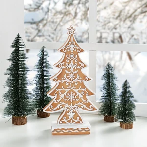 Modern Handmade Wooden Balls Christmas Tree Decoration Personalized High Quality Home Party Decor Factory Wholesale Price Fast