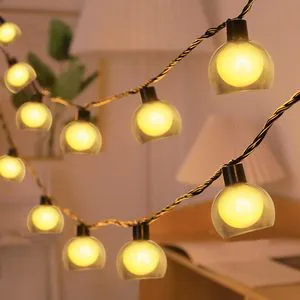 Tsinye LED Outdoor String Lights Yard Decor LED Bulbs IP44 Warm White Lights for Lighting Wedding Holiday Party Christmas Easter