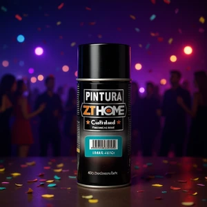 Fluor Naranja ZT438 400ml Portable Party Spray with Popper Effect Made in China