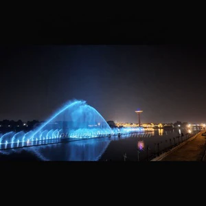 Good Price Customized Music & Dance Outdoor Water Fountains With Colorful LED Fountain Lights For Large City Events