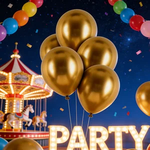 12in 15pcs Round Latex Balloons Set Metallic Teal Eco-Friendly Shiny Solid-Color Valentine's Day Party Decor