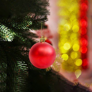 Christmas Decoration Hanging Matte Plastic Balls Multi Material Christmas Tree Pendant Outdoor Ornaments