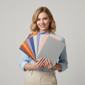 Custom Color Pearlescent Specialty Paper 120g-350g Metallic Shimmer Paper For Luxury Branding Packaging Solution And Envelopes