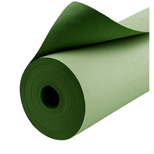 Ivory-colored DM Paper For Plaster Board Partition System Enhanced Strength Moisture Resistance 170 G/sq.m 4x8 Ft Roll-1 Year