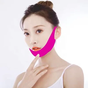 Wholesale V-Shaped Face Slimming Mask & Double Chin Reducer With Crystal Collagen White Face Lifting Belt