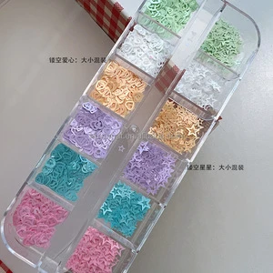 Set Nail Art Glitter Set Bulk Chunky Glitter Mix Set for Epoxy Crafts Tumbleres