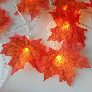 Festival Room Party Wedding Holiday Table Decoration Light up Simulate Artificial Maple Leaves Bonsai Branch Led Tree Lights