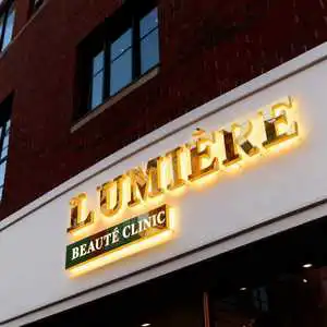 High Contrast 3D Acrylic LED Illuminated Sign Waterproof IP65 Customizable Advertising Home Outdoor Wayfinding for Commercial