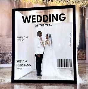Custom Iron Metal Backdrop Outdoor Detachable Photo Booth Box With Sticky Text For Proposal Marriage Photography Prop Decoration