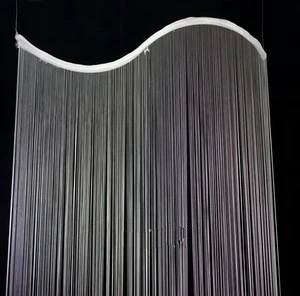 Wedding Hall Ceiling Tassel Hanging Curtain Decorations