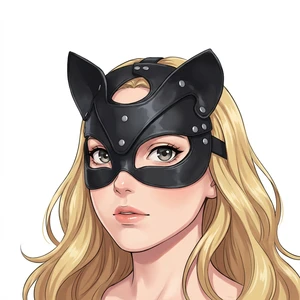 Sexy Role-playing Game Training Fox Eye Mask Female Slave Passion Dance Mask Party Mask BDSM0008