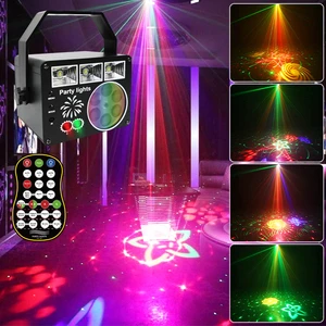 Premium Honeycomb Pattern 3 in 1 Party Light DMX 512 Memory Function Laser Show Jeux De Lumiere DJ Night Club Lights for Wedding