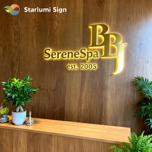 Outdoor Indoor Wall Logo Led Channel Letters Company Signage Led 3d Letter Illuminated Sign Led Sign Board for Shop Sign