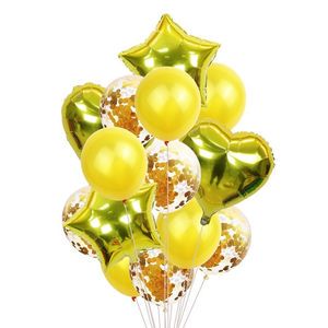 Wholesale Party Balloon Transparent Sequins Set Birthday Wedding Decoration New Arrival Balloons Party Supplies
