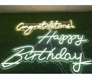 Hot Sale Customizable PVC LED Neon Strip Light Personalized Wedding Party Decoration Sign